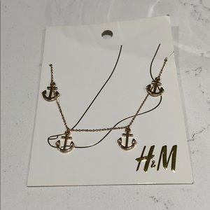 Anchor ankle bracelet